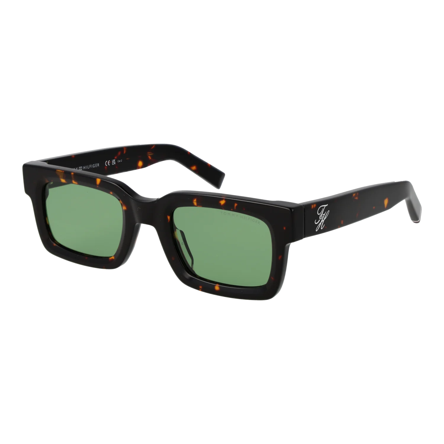 Tommy Hilfiger Rectangle sunglasses, Acetate frame, Tommy Hilfiger Sunglasses TH 2368/S 49086QT – Burghley & Co (Image 1)