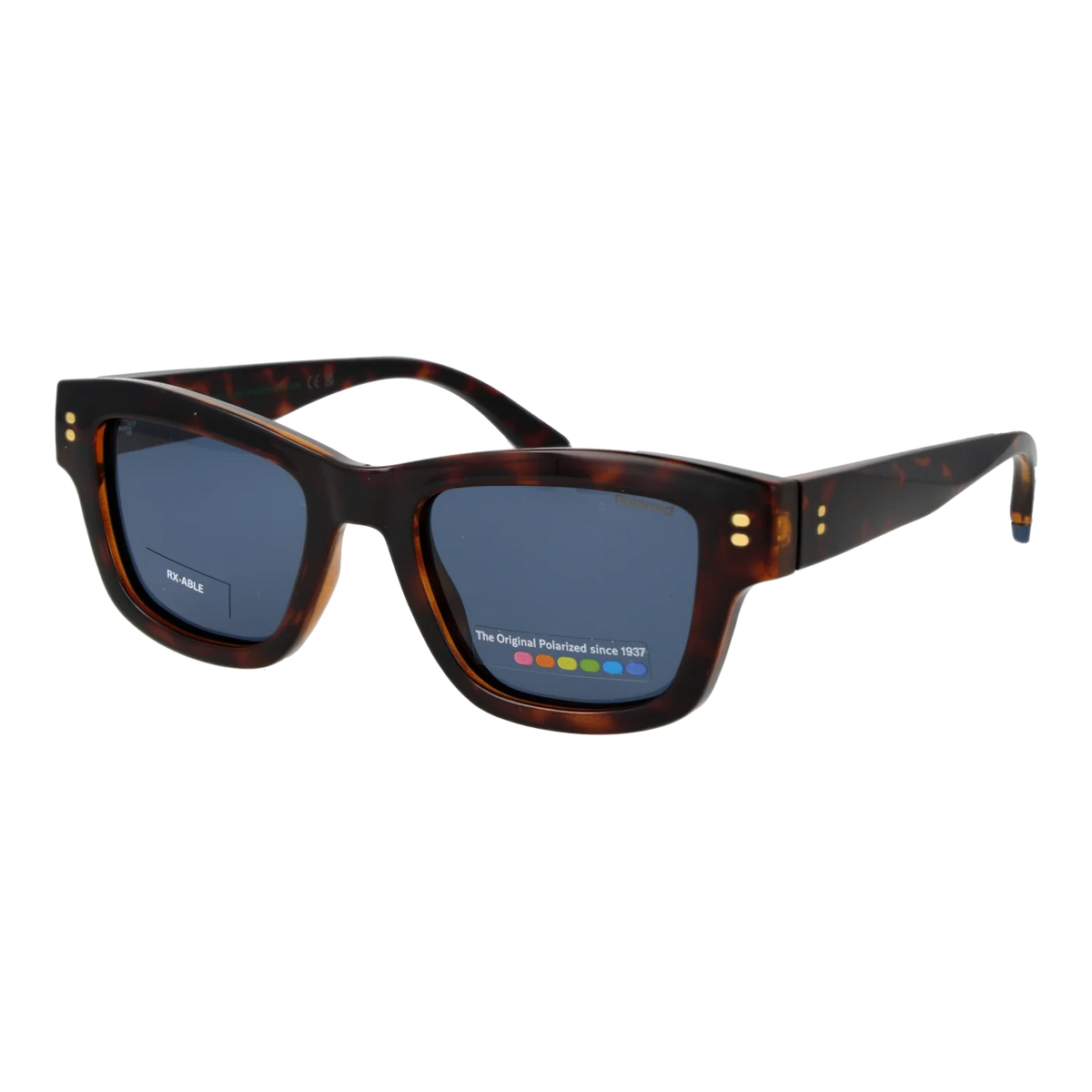 Polaroid Rectangle sunglasses, Plastic frame, Polaroid Sunglasses PLD 6256/S/X 086C3 49 – Burghley & Co (Image 1)