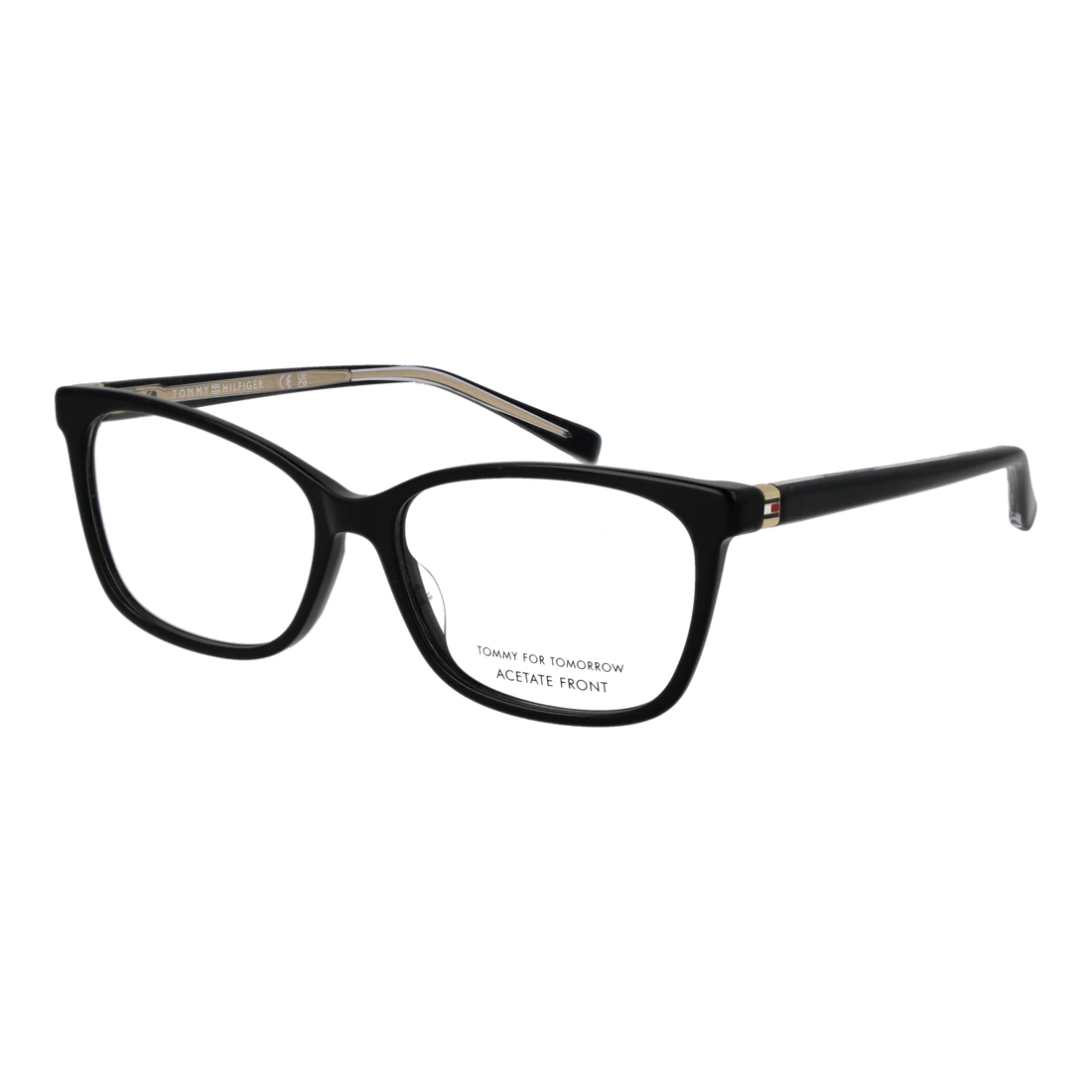 Tommy Hilfiger Rectangle glasses, Metal frame, Tommy Hilfiger Optical Frames TH 2397 80716 52 – Burghley & Co (Image 1)