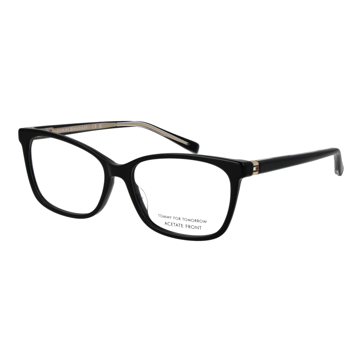 Tommy Hilfiger Rectangle glasses, Metal frame, Tommy Hilfiger Optical Frames TH 2397 80716 52 – Burghley & Co (Image 1)
