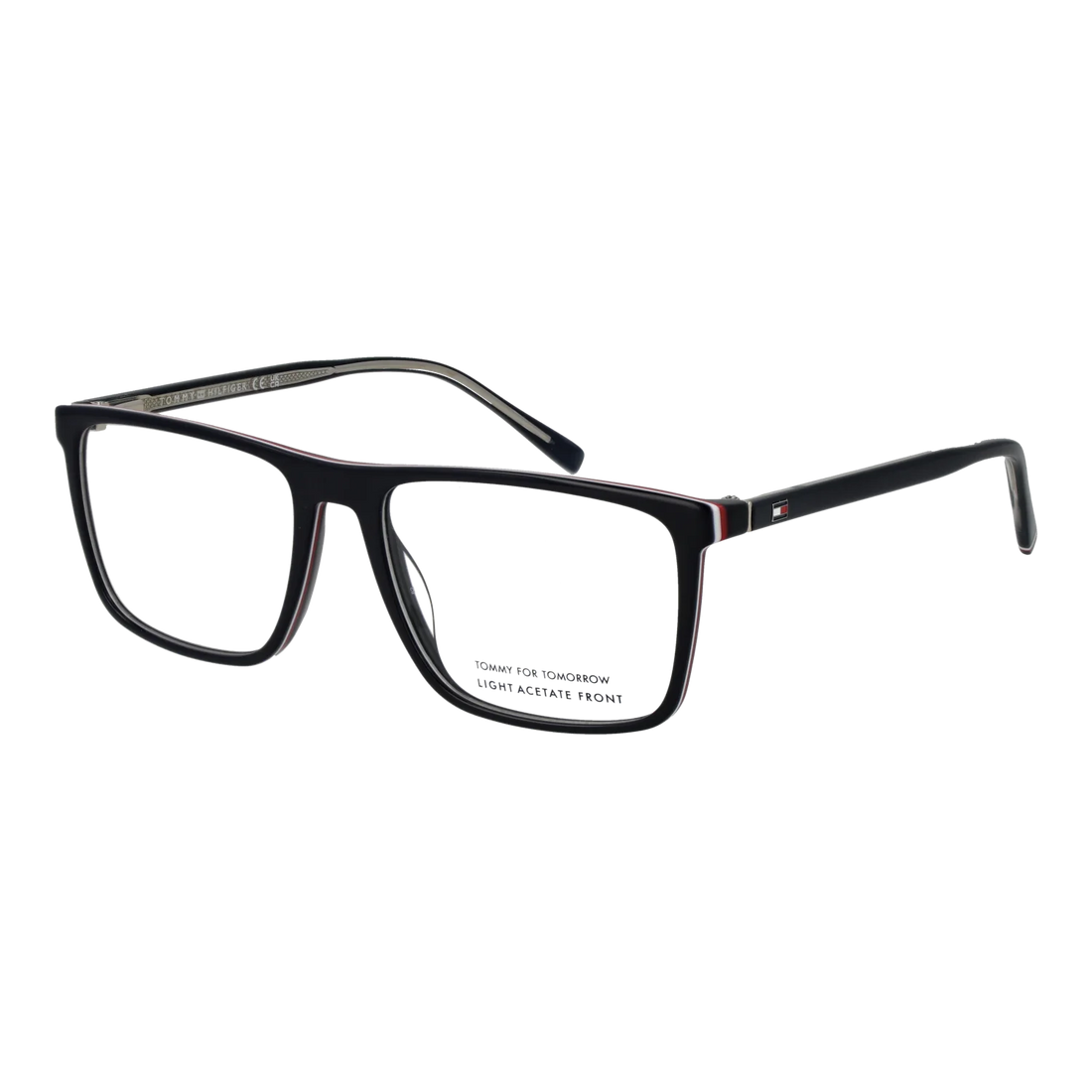 Tommy Hilfiger Rectangle glasses, Acetate frame, Tommy Hilfiger Optical Frames TH 2391/C PJP17 56 – Burghley & Co (Image 1)