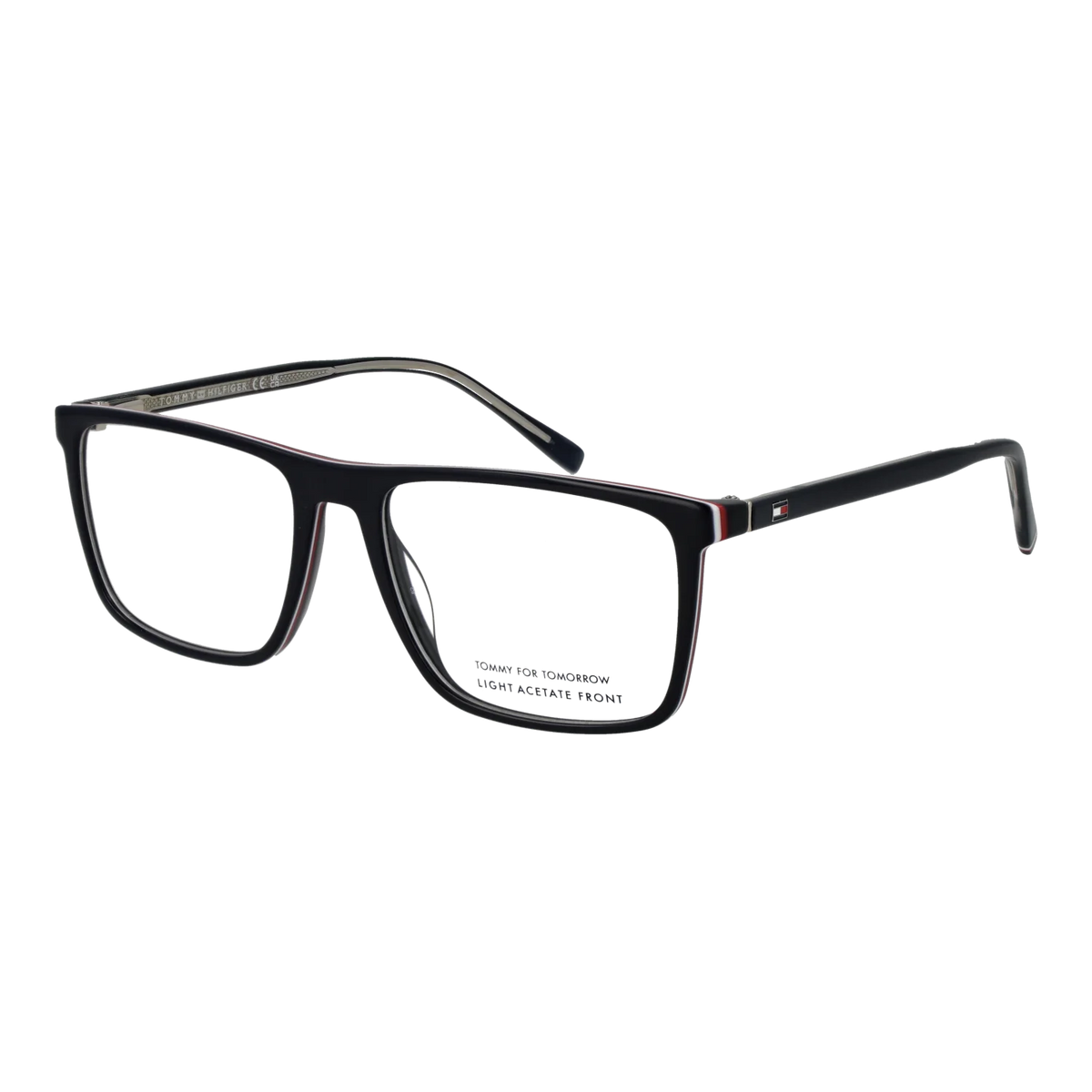 Tommy Hilfiger Rectangle glasses, Acetate frame, Tommy Hilfiger Optical Frames TH 2391/C PJP17 56 – Burghley & Co (Image 1)