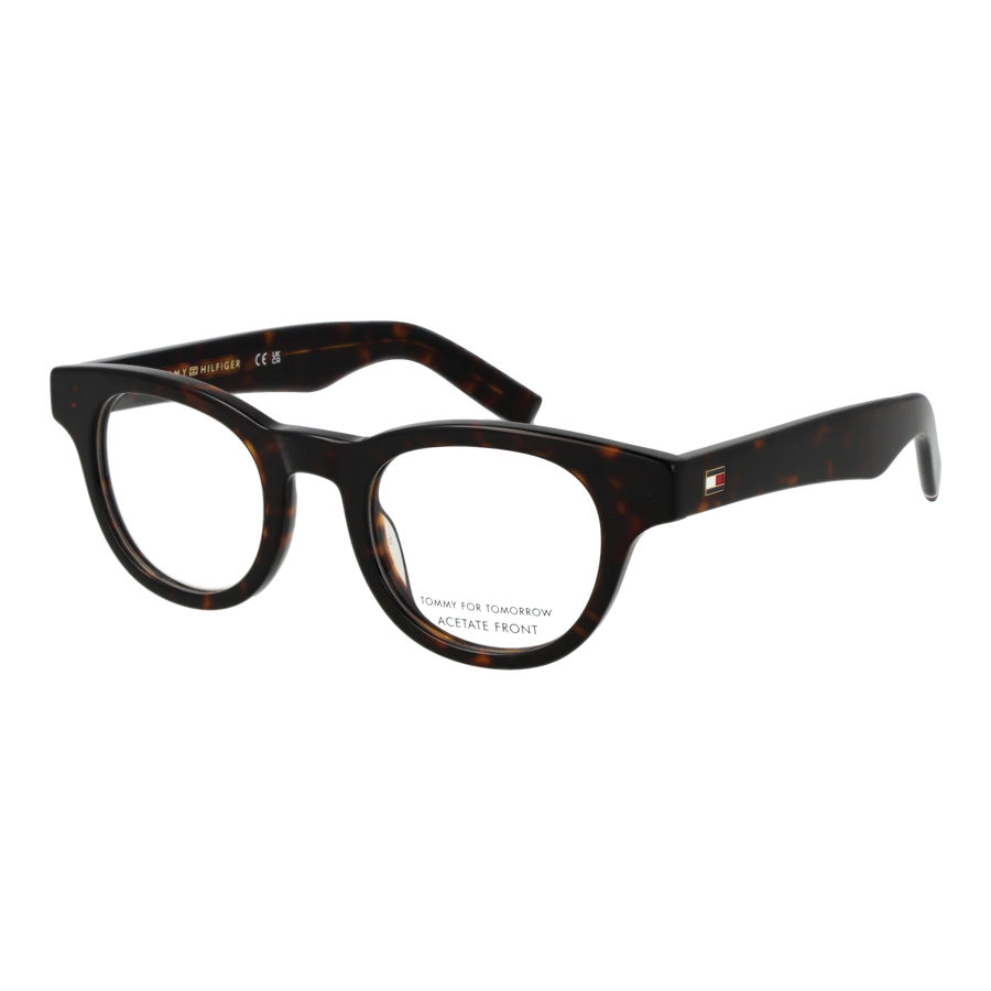 Tommy Hilfiger glasses, Acetate frame, Tommy Hilfiger Optical Frames THMRHILFIGER/01 08621 45 – Burghley & Co (Image 1)