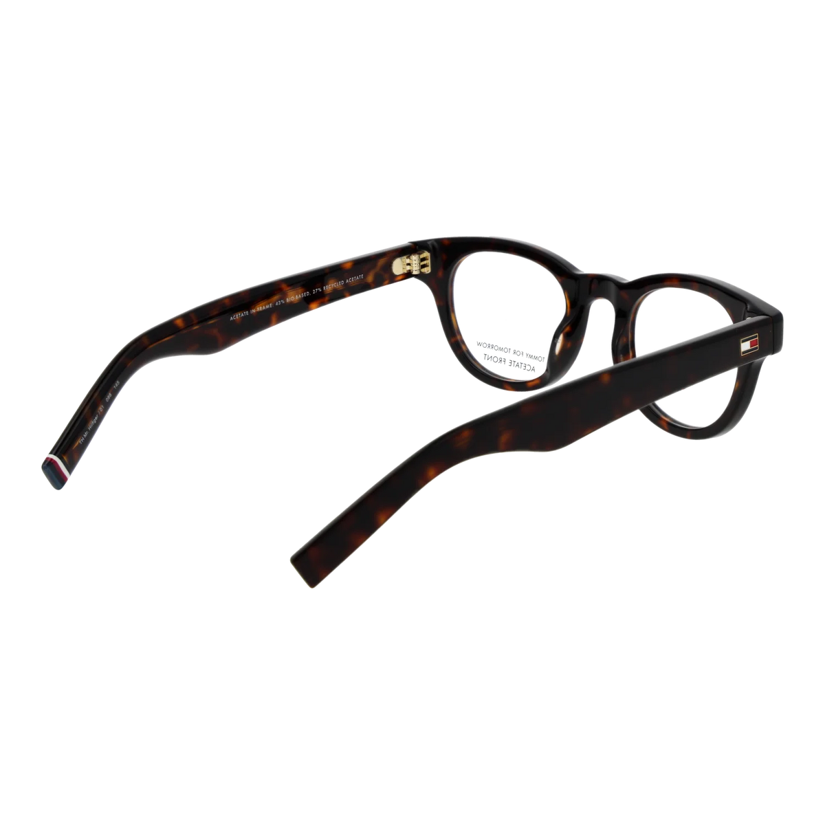 Tommy Hilfiger glasses, Acetate frame, Tommy Hilfiger Optical Frames THMRHILFIGER/01 08621 45 – Burghley & Co (Image 3)