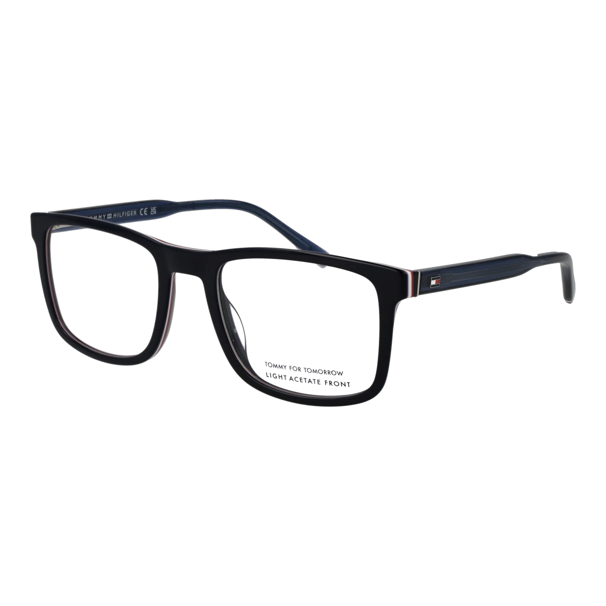 Tommy Hilfiger Square glasses, Acetate frame, Tommy Hilfiger Optical Frames TH 2393 PJP20 53 – Burghley & Co (Image 1)