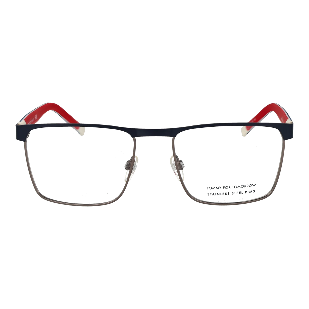 Tommy Hilfiger Rectangle glasses, Metal frame, Tommy Hilfiger Optical Frames TH 2378 DTY19 56 – Burghley & Co (Image 2)