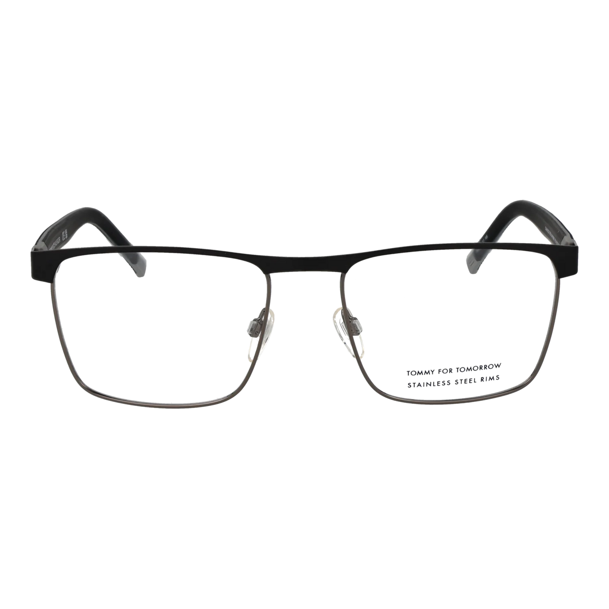 Tommy Hilfiger Rectangle glasses, Metal frame, Tommy Hilfiger Optical Frames TH 2378 TI719 56 – Burghley & Co (Image 2)