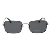 Polaroid Square sunglasses, Metal frame, Polaroid Sunglasses PLD 4213/G/S/X KJ1M9 57 – Burghley & Co (Image 2)