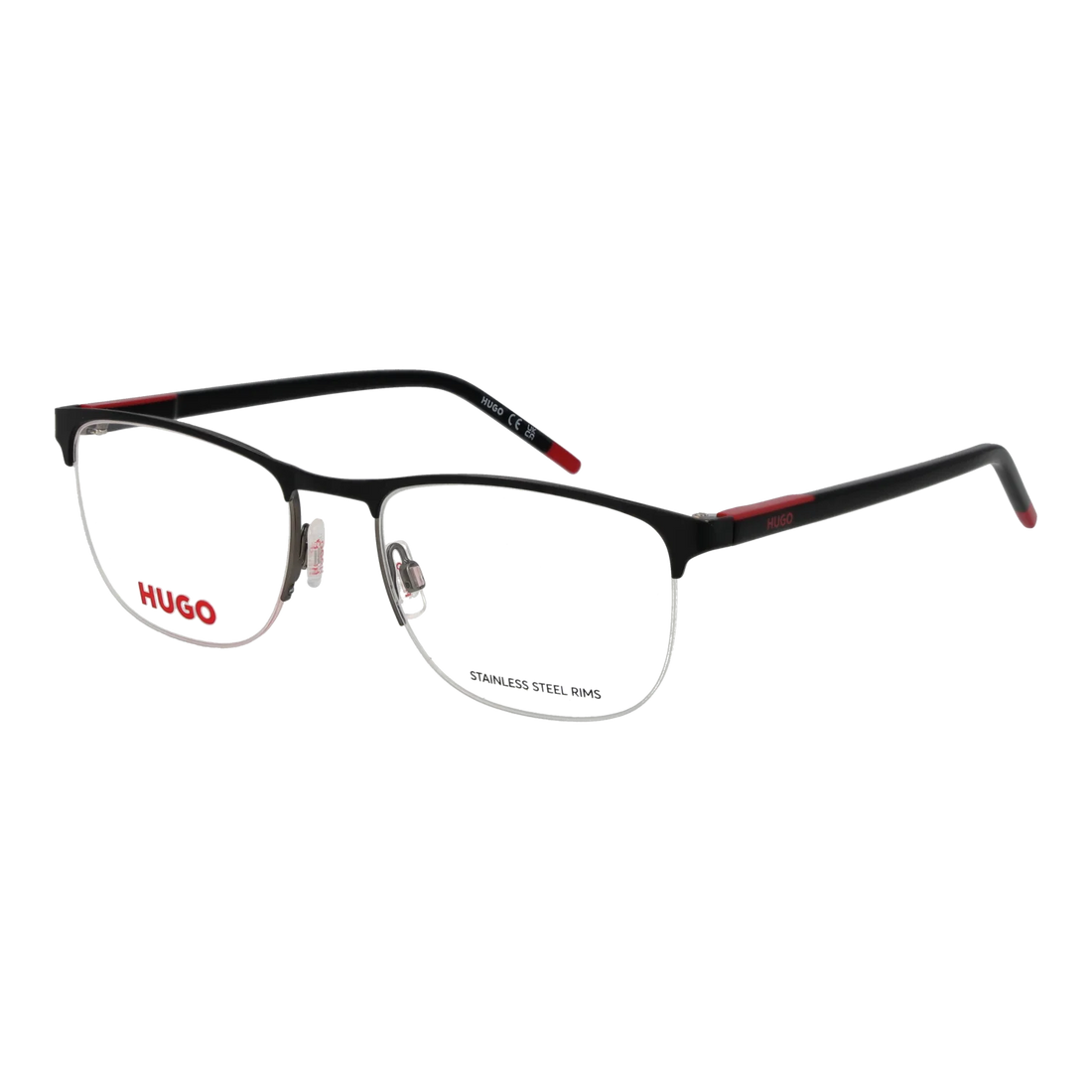 Hugo Rectangle glasses, Metal frame, Hugo Optical Frames HG 1427 00319 54 – Burghley & Co (Image 1)