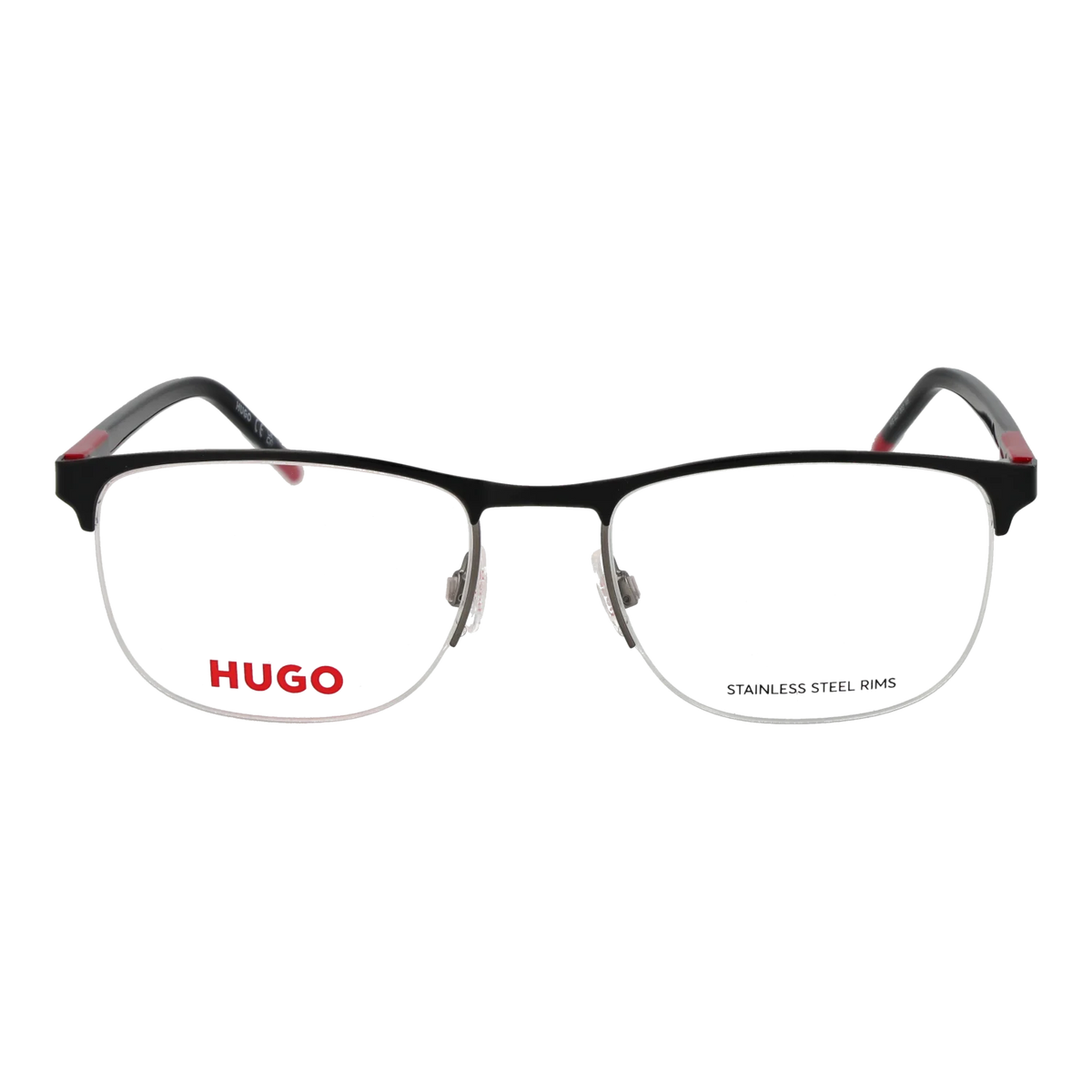 Hugo Rectangle glasses, Metal frame, Hugo Optical Frames HG 1427 00319 54 – Burghley & Co (Image 2)
