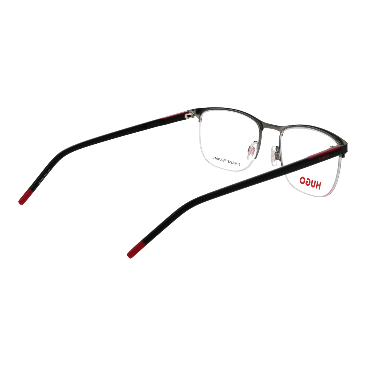 Hugo Rectangle glasses, Metal frame, Hugo Optical Frames HG 1427 00319 54 – Burghley & Co (Image 3)