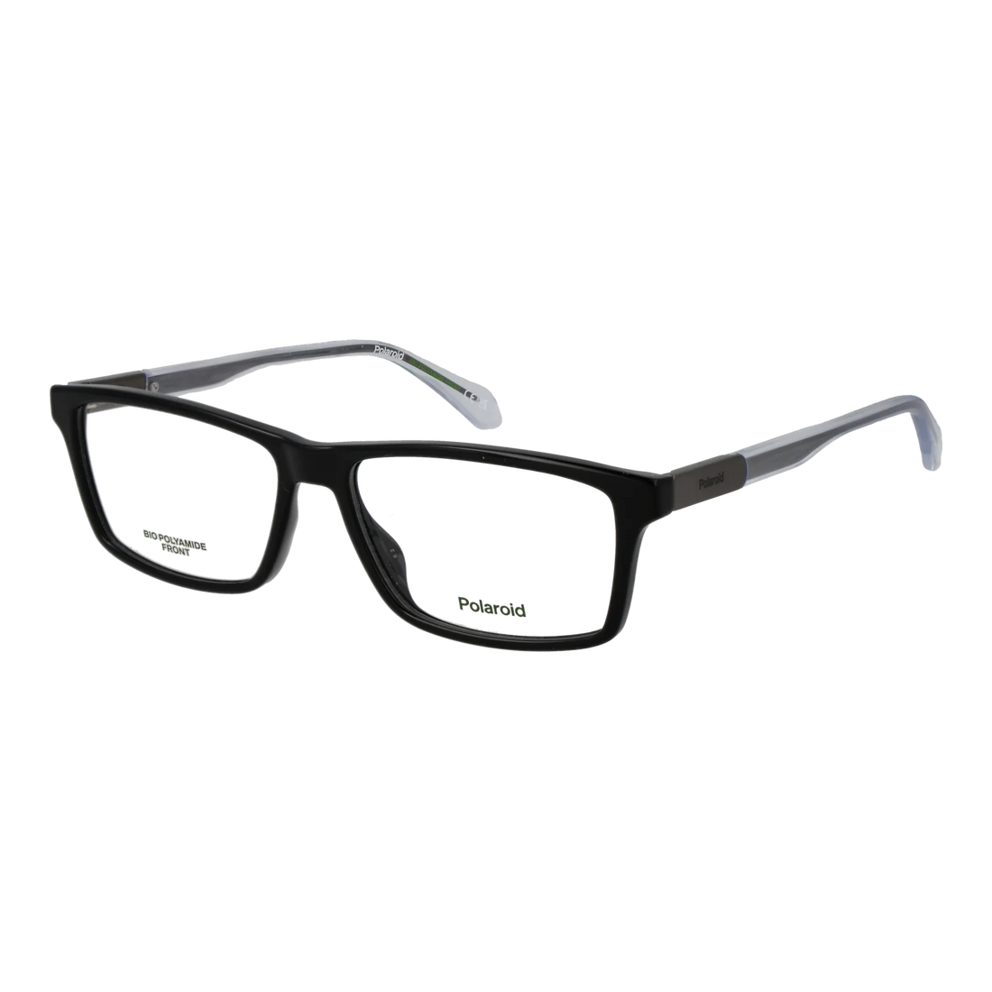 Polaroid Rectangle glasses, Polaroid Optical Frames PLD D635 80715 56 – Burghley & Co (Image 1)