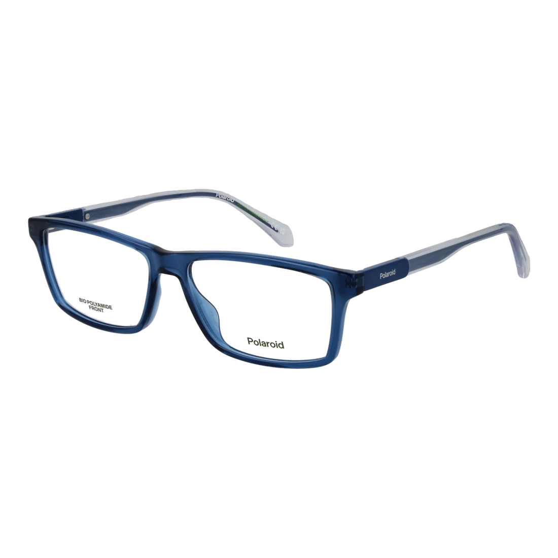 Polaroid Rectangle glasses, Polaroid Optical Frames PLD D635 PJP15 56 – Burghley & Co (Image 1)