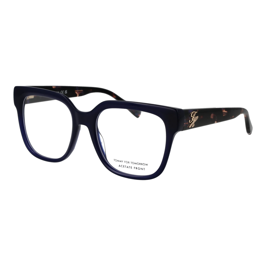 Tommy Hilfiger Square glasses, Tommy Hilfiger Optical Frames TH 2405 PJP18 52 – Burghley & Co (Image 1)