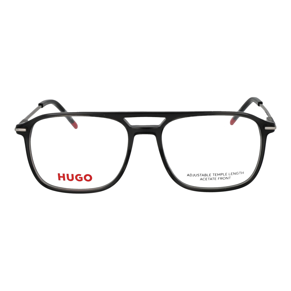 Hugo Rectangle glasses, Acetate frame, Hugo Optical Frames HG 1430 KB717 56 – Burghley & Co (Image 2)
