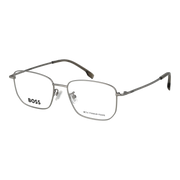 Boss Rectangle glasses, Titanium frame, Boss Optical Frames BOSS 2032/F CTL17 55 – Burghley & Co (Image 1)
