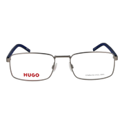 Hugo Rectangle glasses, Metal frame, Hugo Optical Frames HG 1435 R8119 56 – Burghley & Co (Image 2)