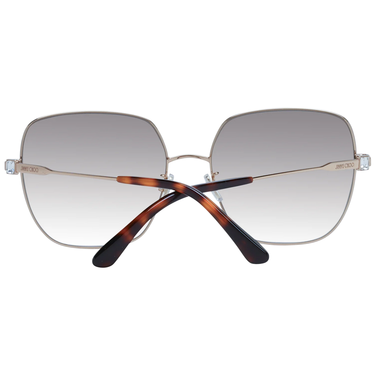 Jimmy Choo Square sunglasses, Metal frame, Jimmy Choo Sunglasses KORI/G/SK 6006JHA – Burghley & Co (Image 3)