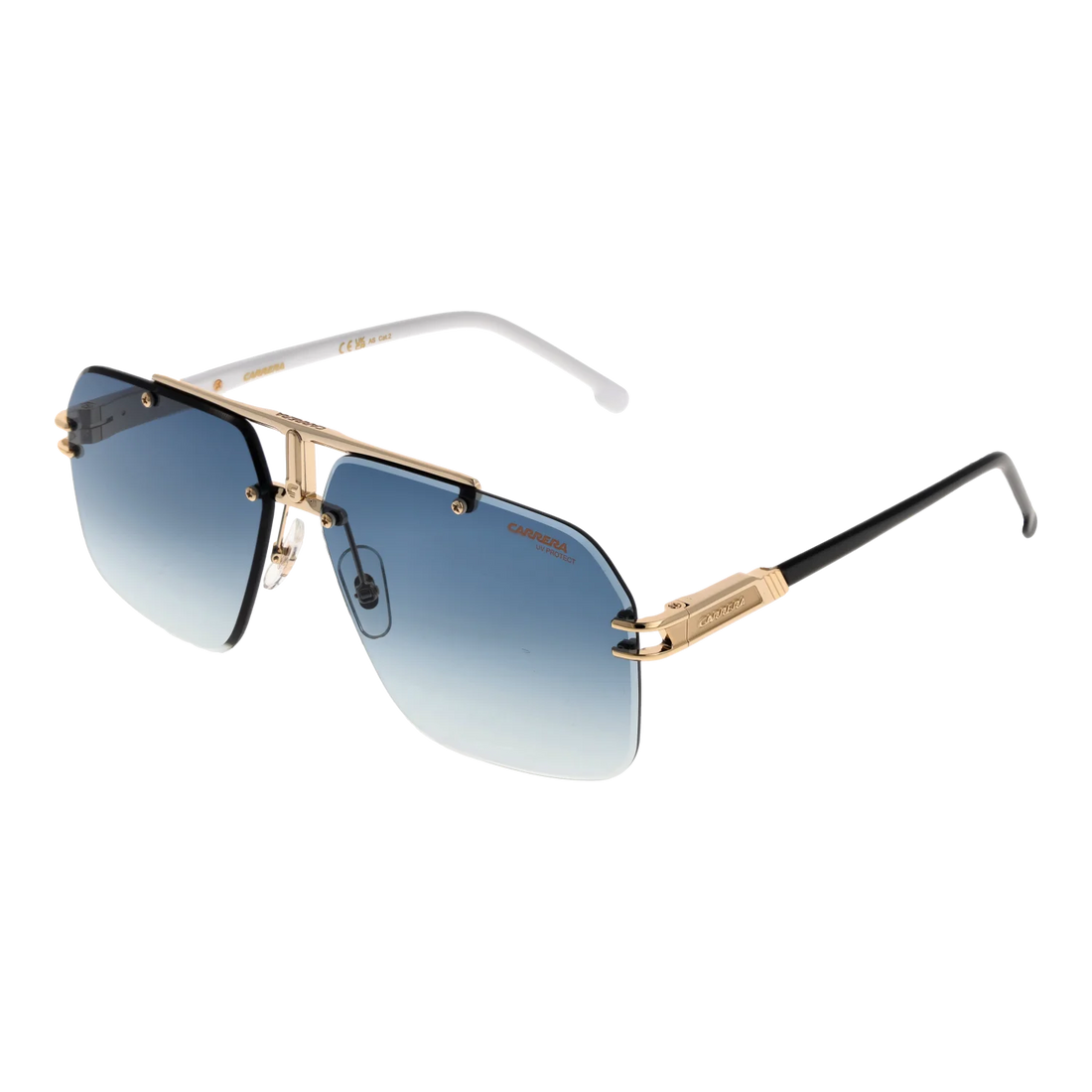 Carrera Aviator sunglasses, Metal frame, Carrera Sunglasses CARRERA 1054/S 63J5G08 – Burghley & Co (Image 1)