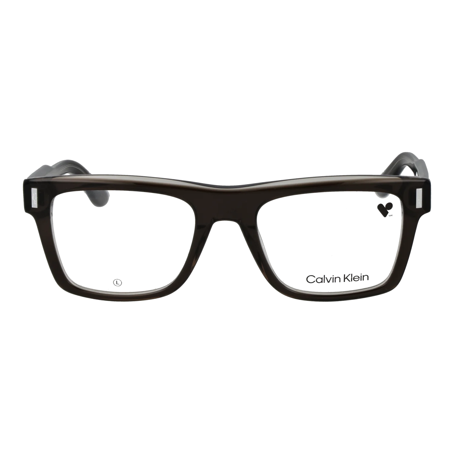 Calvin Klein Rectangle glasses, Acetate frame, Calvin Klein Optical Frames CK23519 059 52 – Burghley & Co (Image 2)