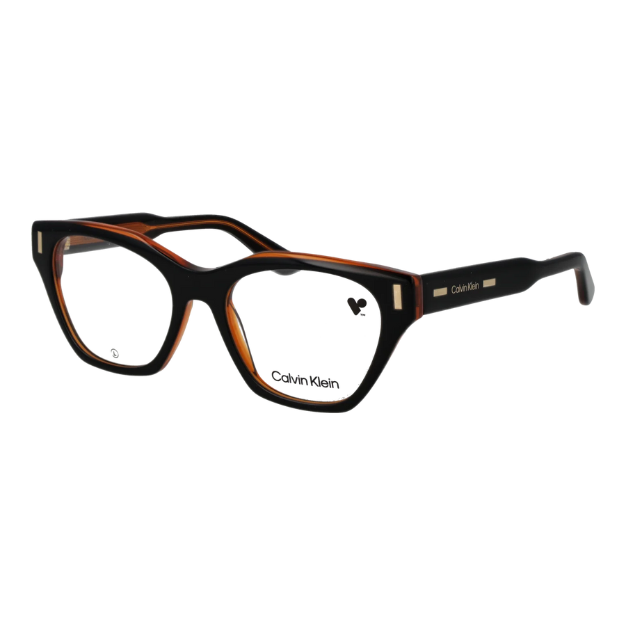 Calvin Klein Cat-eye glasses, Acetate frame, Calvin Klein Optical Frames CK23518 002 52 – Burghley & Co (Image 1)