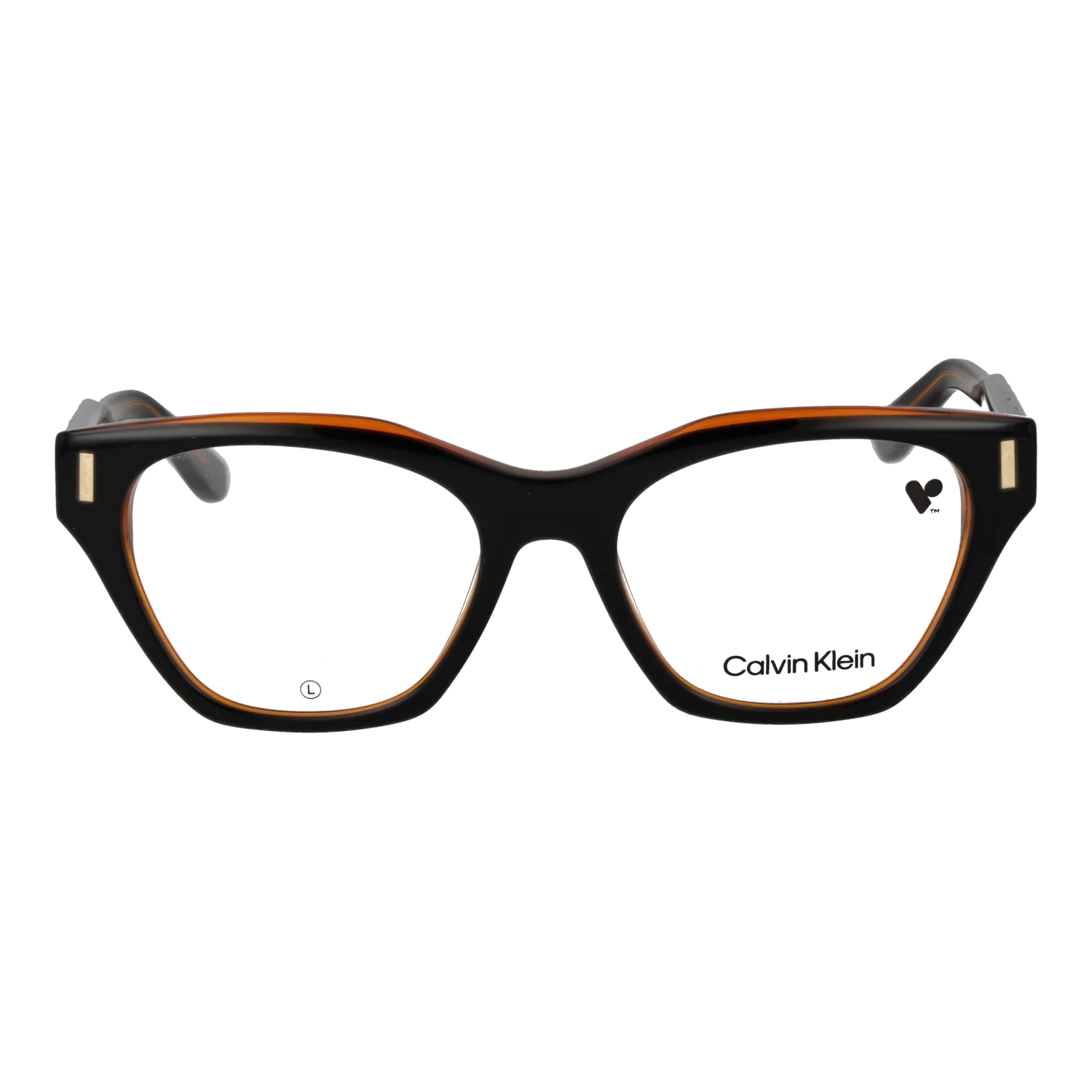Calvin Klein Cat-eye glasses, Acetate frame, Calvin Klein Optical Frames CK23518 002 52 – Burghley & Co (Image 2)