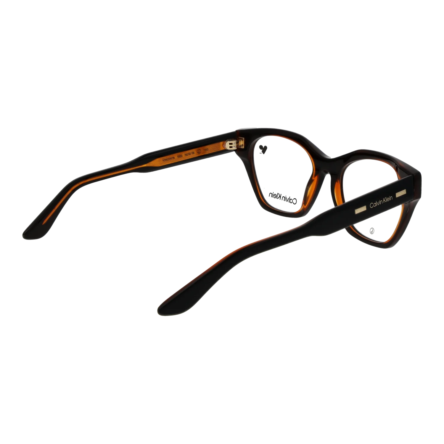 Calvin Klein Cat-eye glasses, Acetate frame, Calvin Klein Optical Frames CK23518 002 52 – Burghley & Co (Image 3)