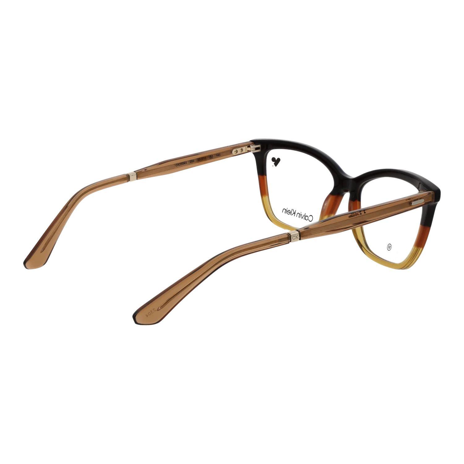 Calvin Klein glasses, Calvin Klein Optical Frames CK23545 206 53 – Burghley & Co (Image 3)