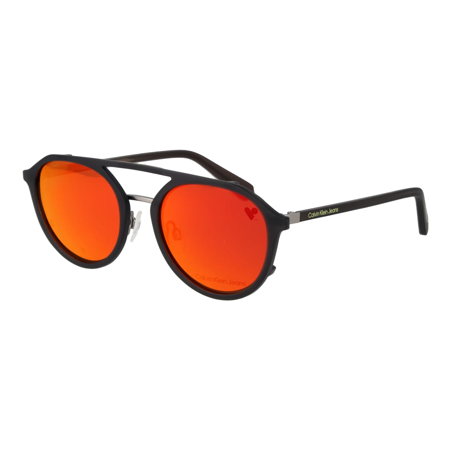 Calvin Klein Jeans sunglasses, Metal frame, Calvin Klein Jeans Frames with Sunglasses-Clips CKJ23221 CLIP-ON 016 52 – Burghley & Co (Image …