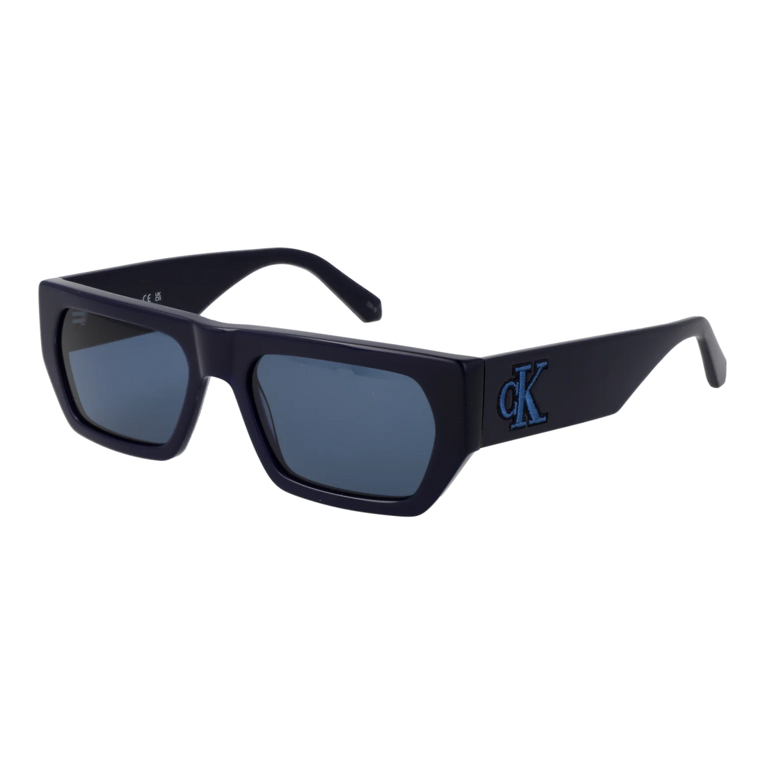 Calvin Klein Jeans Rectangle sunglasses, Acetate frame, Calvin Klein Jeans Sunglasses CKJ24625S 400 55 – Burghley & Co (Image 1)