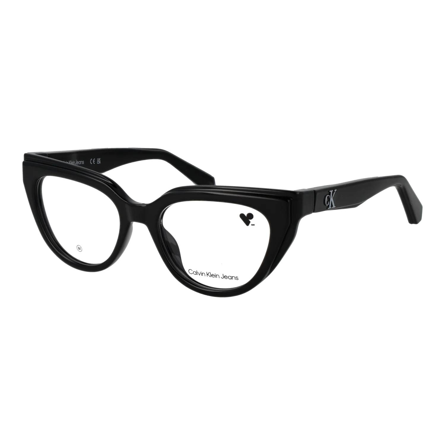 Calvin Klein Jeans Cat-eye glasses, Calvin Klein Jeans Optical Frames CKJ24628 001 50 – Burghley & Co (Image 1)