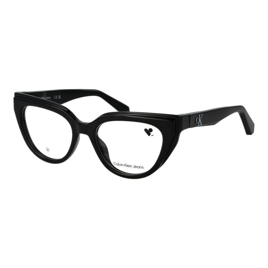 Calvin Klein Jeans Cat-eye glasses, Calvin Klein Jeans Optical Frames CKJ24628 001 50 – Burghley & Co (Image 1)
