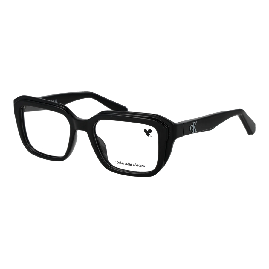 Calvin Klein Jeans Rectangle glasses, Calvin Klein Jeans Optical Frames CKJ24627 001 51 – Burghley & Co (Image 1)