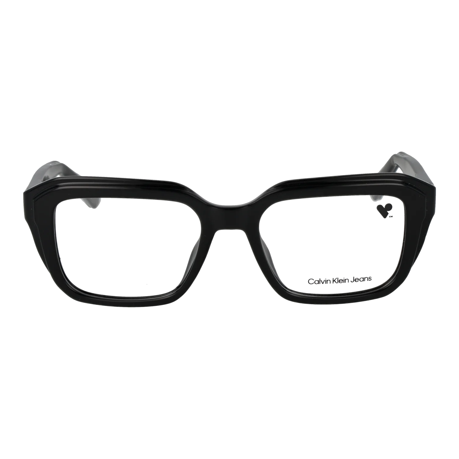 Calvin Klein Jeans Rectangle glasses, Calvin Klein Jeans Optical Frames CKJ24627 001 51 – Burghley & Co (Image 2)