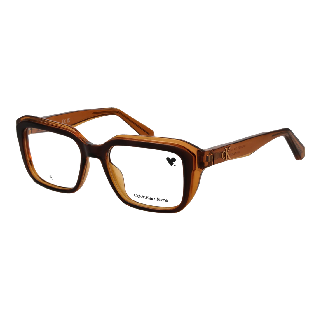Calvin Klein Jeans Rectangle glasses, Calvin Klein Jeans Optical Frames CKJ24627 210 51 – Burghley & Co (Image 1)