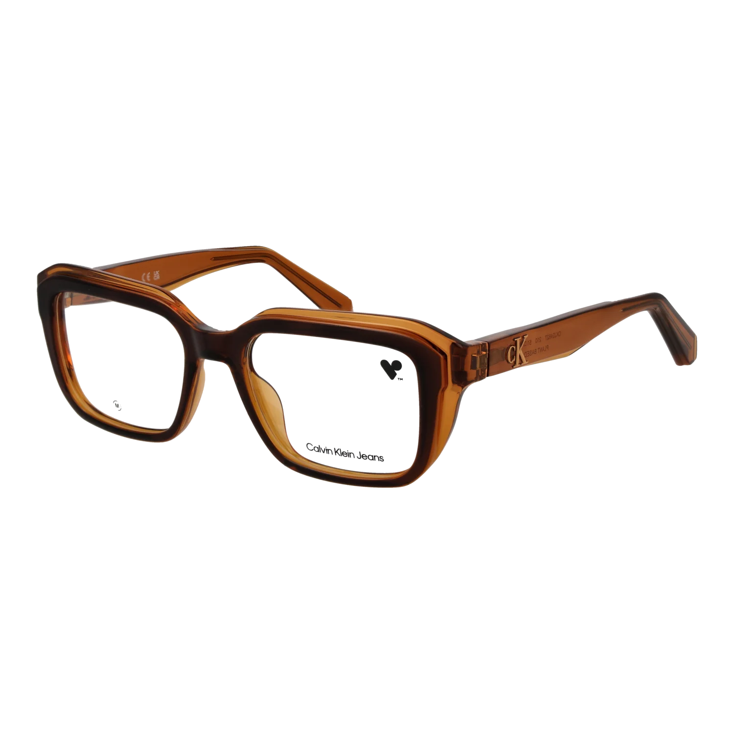 Calvin Klein Jeans Rectangle glasses, Calvin Klein Jeans Optical Frames CKJ24627 210 51 – Burghley & Co (Image 1)