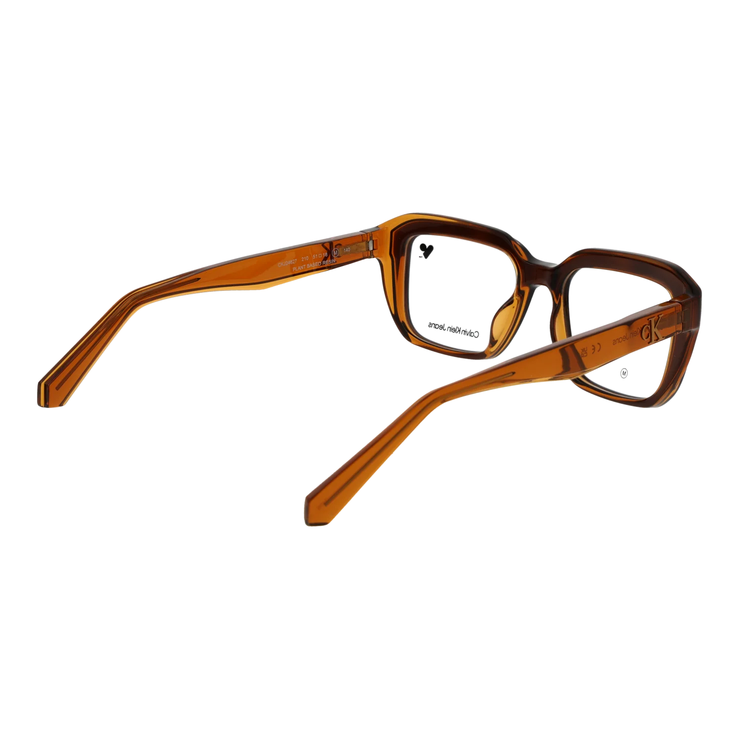 Calvin Klein Jeans Rectangle glasses, Calvin Klein Jeans Optical Frames CKJ24627 210 51 – Burghley & Co (Image 3)