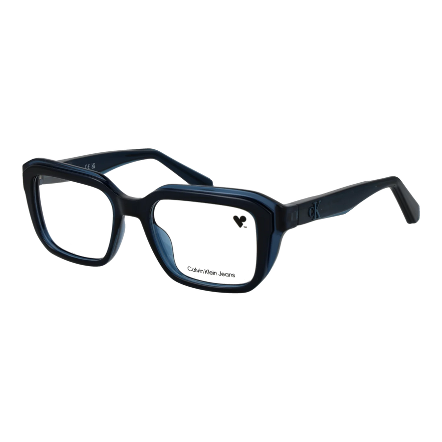 Calvin Klein Jeans Rectangle glasses, Calvin Klein Jeans Optical Frames CKJ24627 400 51 – Burghley & Co (Image 1)