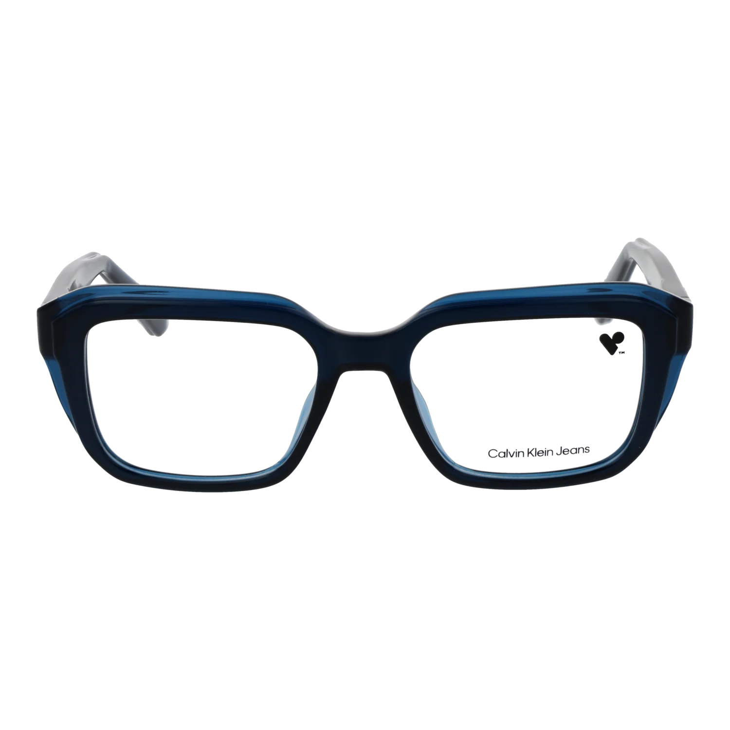Calvin Klein Jeans Rectangle glasses, Calvin Klein Jeans Optical Frames CKJ24627 400 51 – Burghley & Co (Image 2)