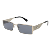 Calvin Klein Jeans Rectangle sunglasses, Metal frame, Calvin Klein Jeans Sunglasses CKJ24206S 044 56 – Burghley & Co (Image 1)