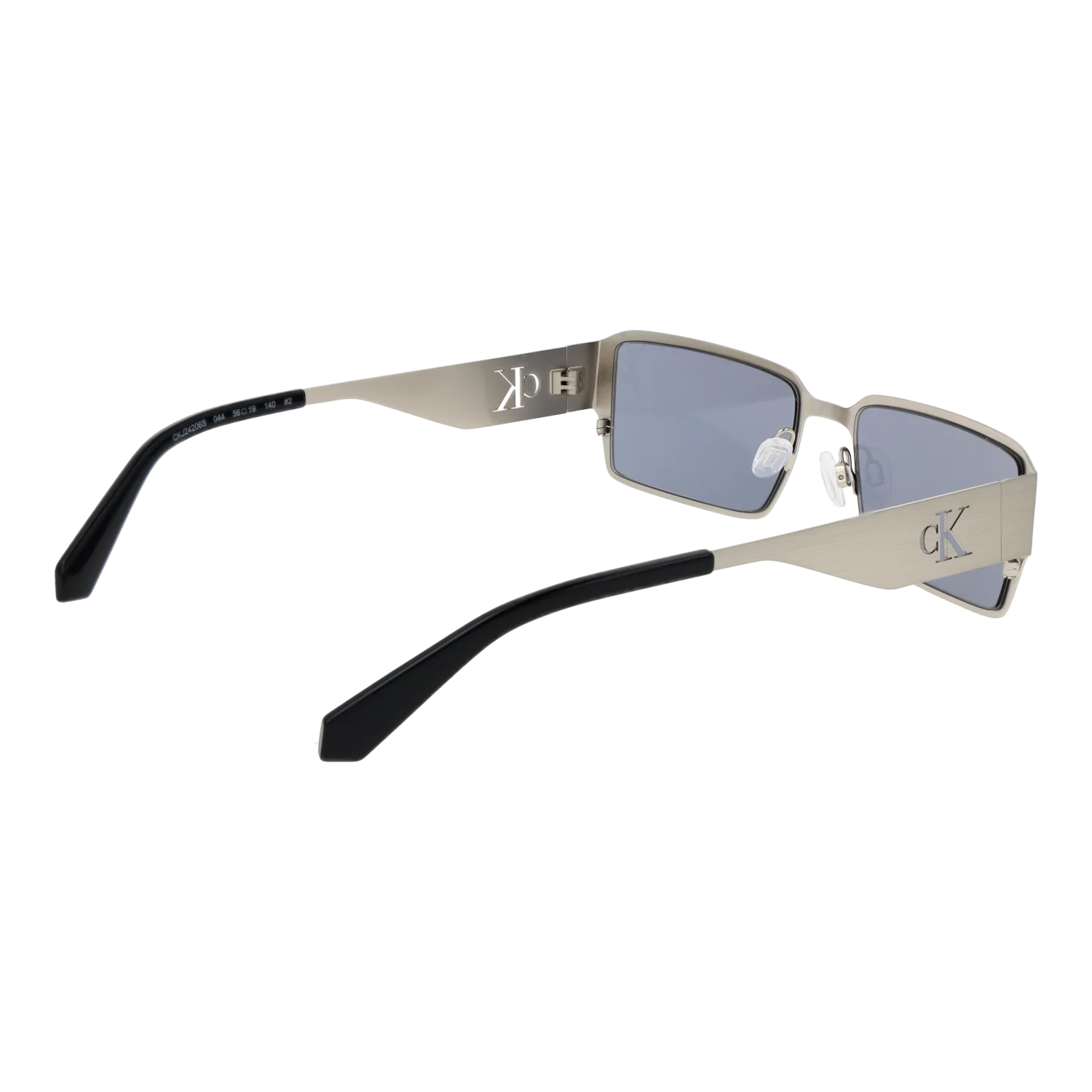 Calvin Klein Jeans Rectangle sunglasses, Metal frame, Calvin Klein Jeans Sunglasses CKJ24206S 044 56 – Burghley & Co (Image 3)