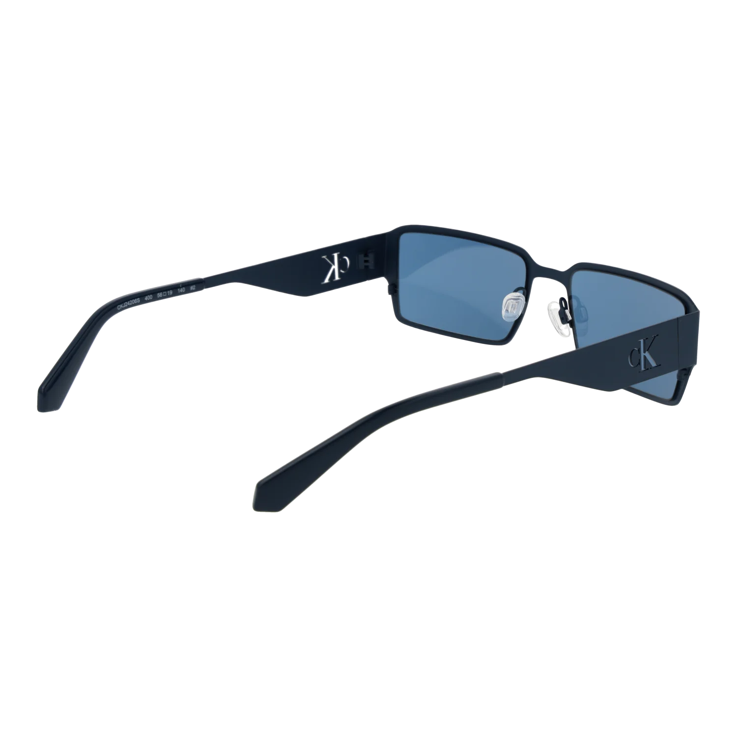 Calvin Klein Jeans Rectangle sunglasses, Metal frame, Calvin Klein Jeans Sunglasses CKJ24206S 400 56 – Burghley & Co (Image 3)