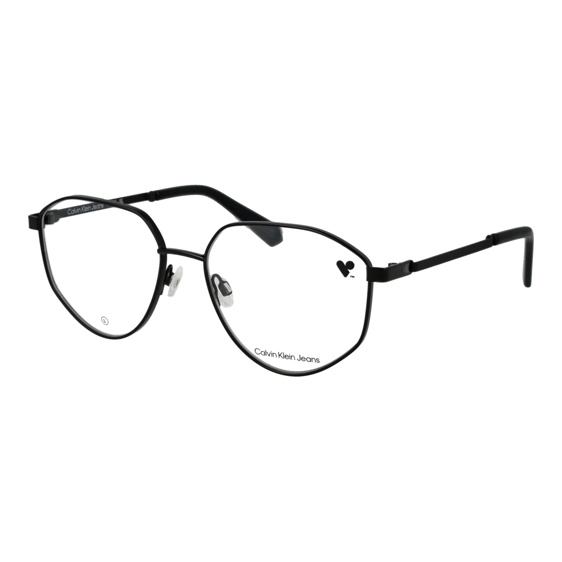Calvin Klein Jeans glasses, Calvin Klein Jeans Optical Frames CKJ25204 001 55 – Burghley & Co (Image 1)