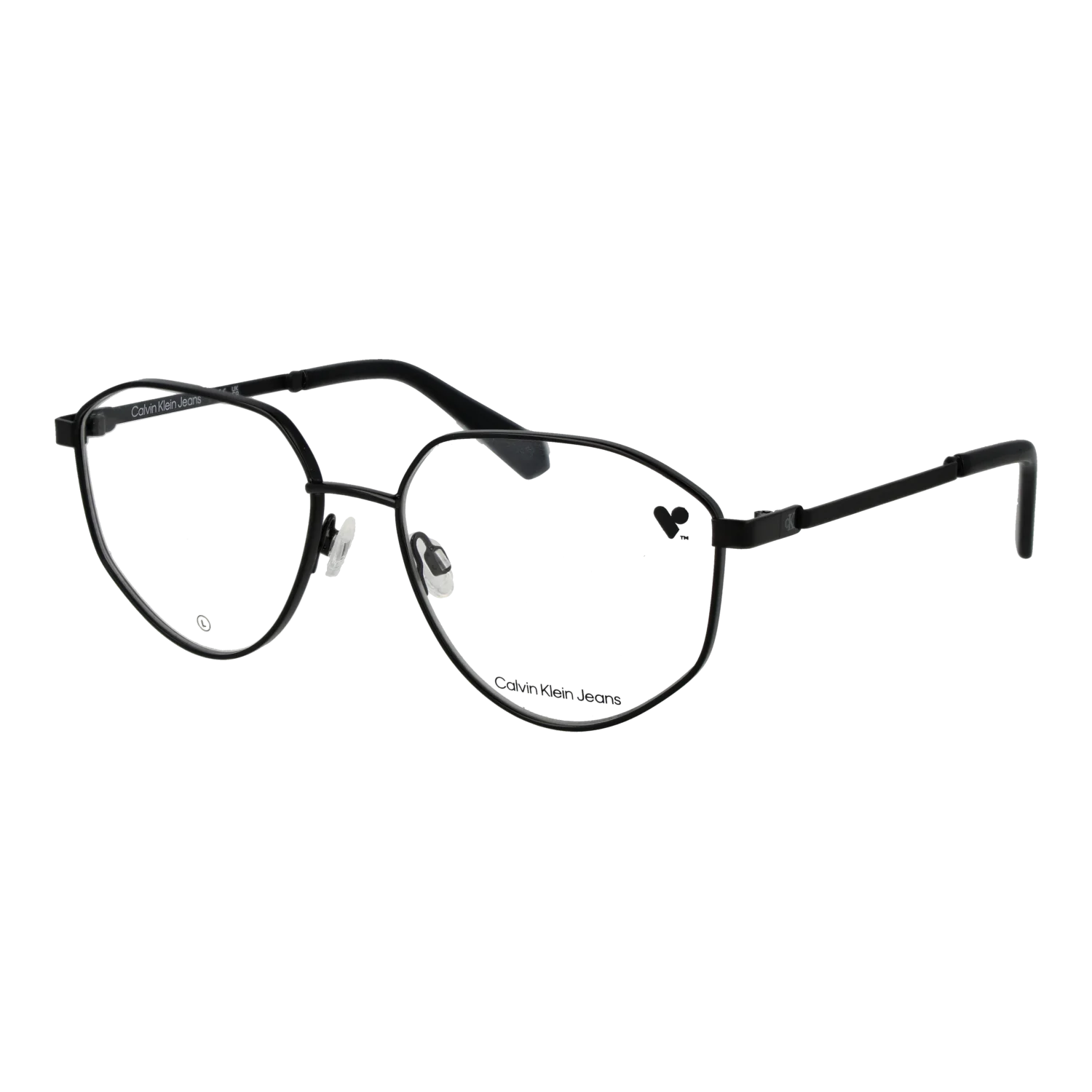 Calvin Klein Jeans glasses, Calvin Klein Jeans Optical Frames CKJ25204 001 55 – Burghley & Co (Image 1)