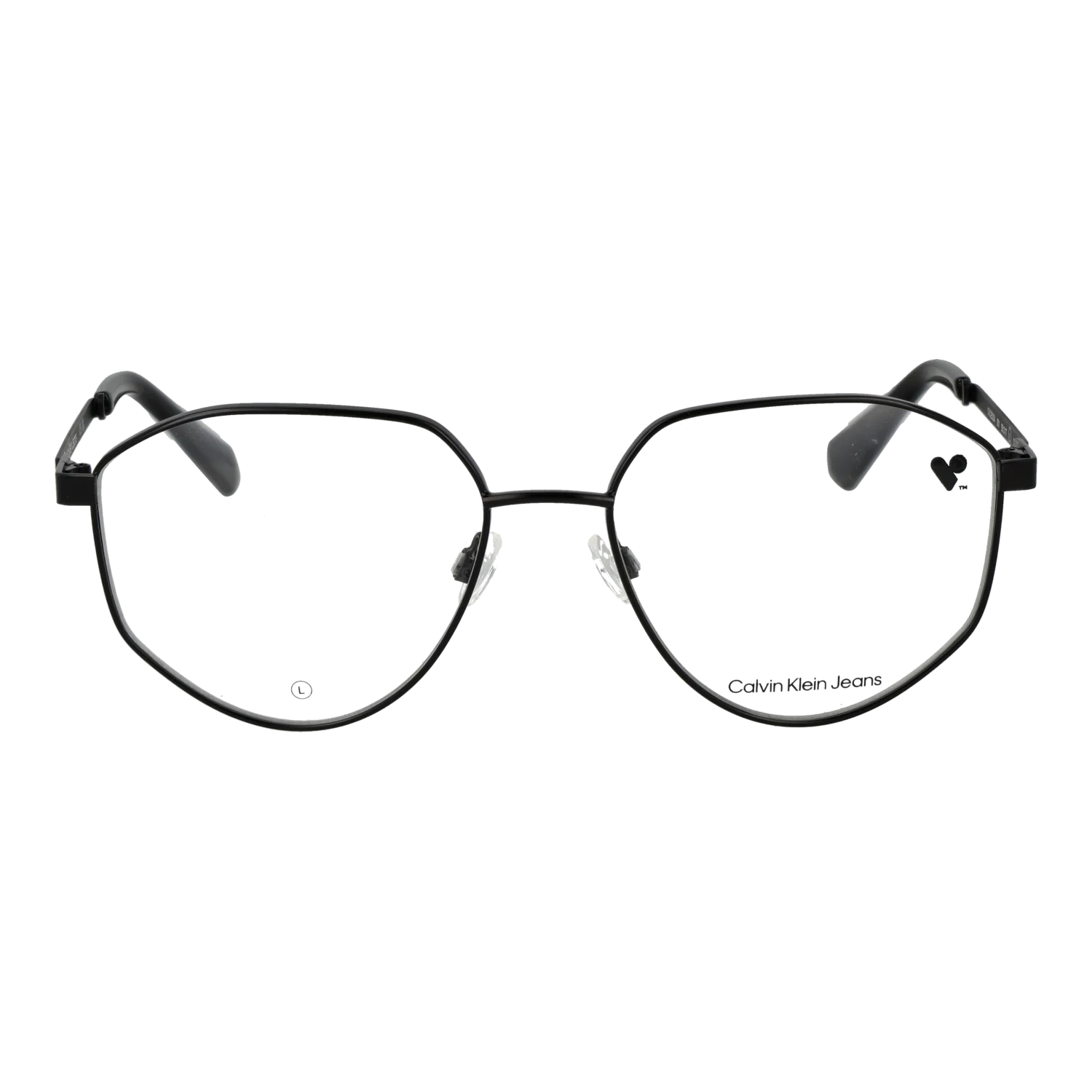Calvin Klein Jeans glasses, Calvin Klein Jeans Optical Frames CKJ25204 001 55 – Burghley & Co (Image 2)
