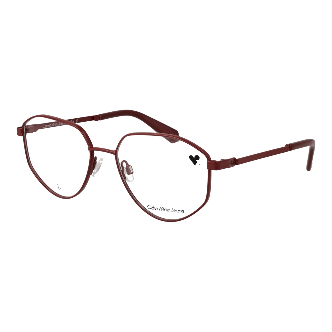 Calvin Klein Jeans glasses, Metal frame, Calvin Klein Jeans Optical Frames CKJ25204 600 55 – Burghley & Co (Image 1)
