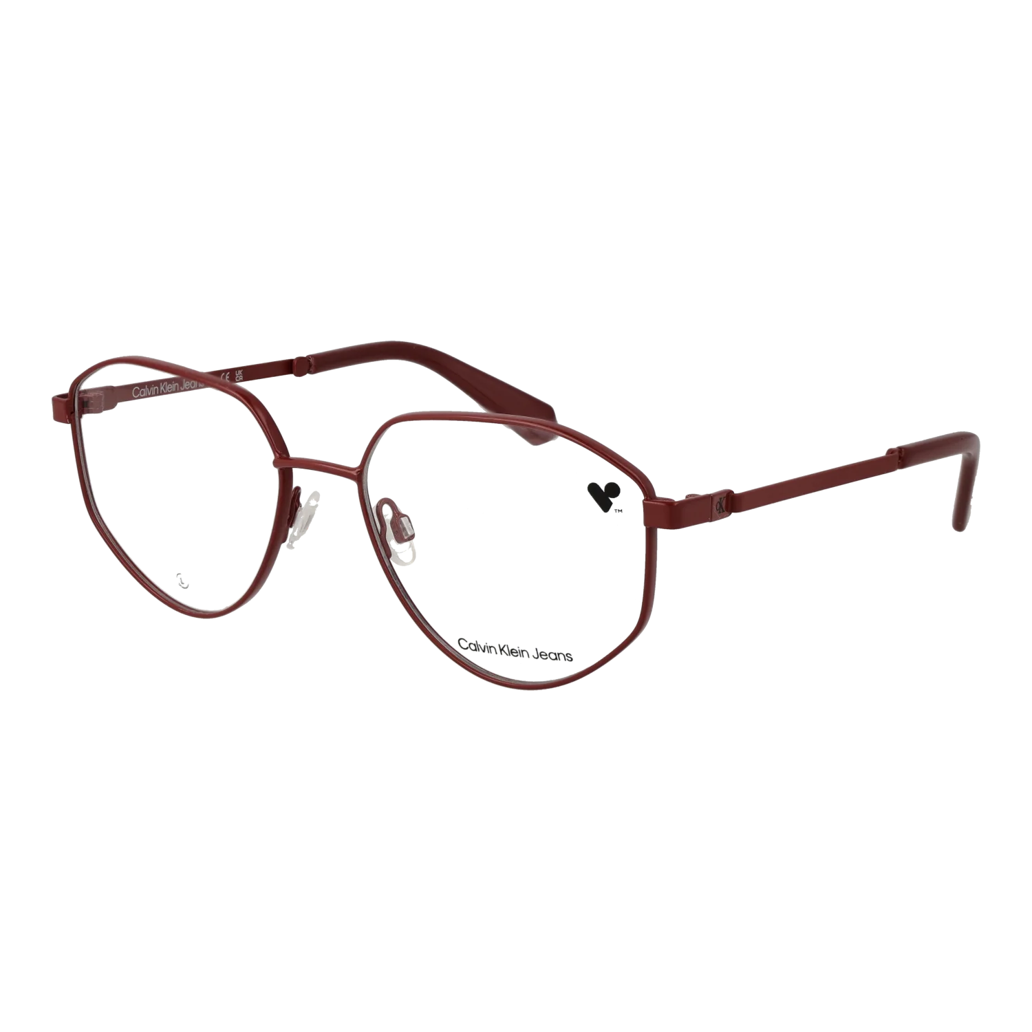 Calvin Klein Jeans glasses, Metal frame, Calvin Klein Jeans Optical Frames CKJ25204 600 55 – Burghley & Co (Image 1)