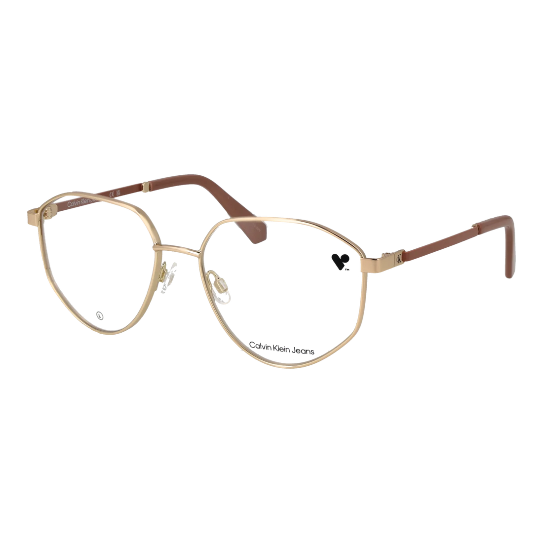 Calvin Klein Jeans glasses, Metal frame, Calvin Klein Jeans Optical Frames CKJ25204 770 55 – Burghley & Co (Image 1)