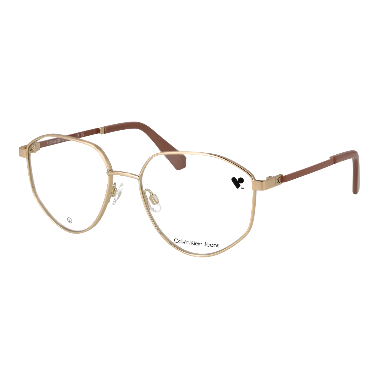 Calvin Klein Jeans glasses, Metal frame, Calvin Klein Jeans Optical Frames CKJ25204 770 55 – Burghley & Co (Image 1)