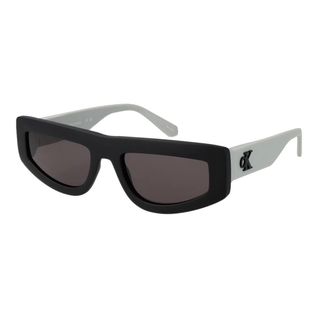Calvin Klein Jeans Rectangle sunglasses, Calvin Klein Jeans Sunglasses CKJ25607S 001 54 – Burghley & Co (Image 1)